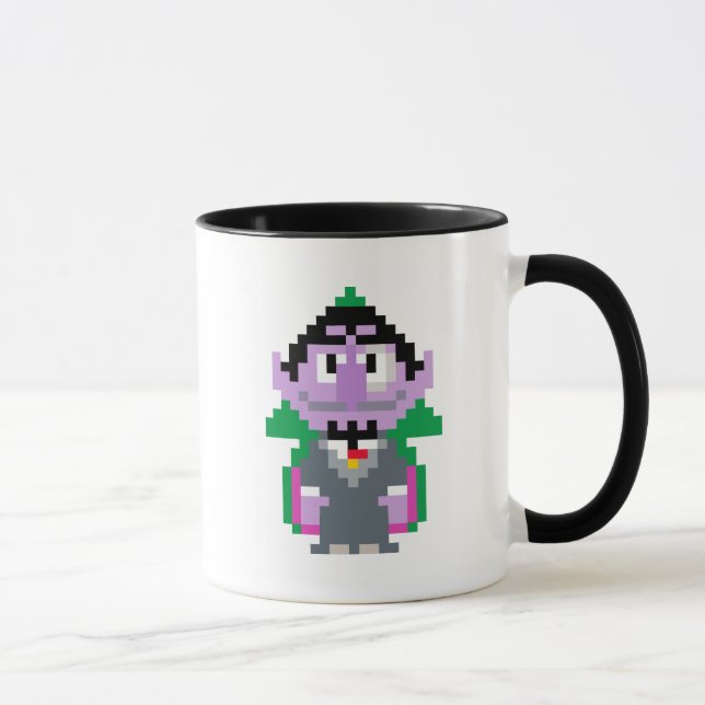 Caneca Count von Pixel Art (Direita)