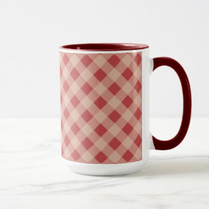 Caneca Country Gingham Mug