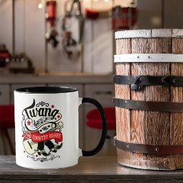 Caneca Country Twang Red/Black ID464