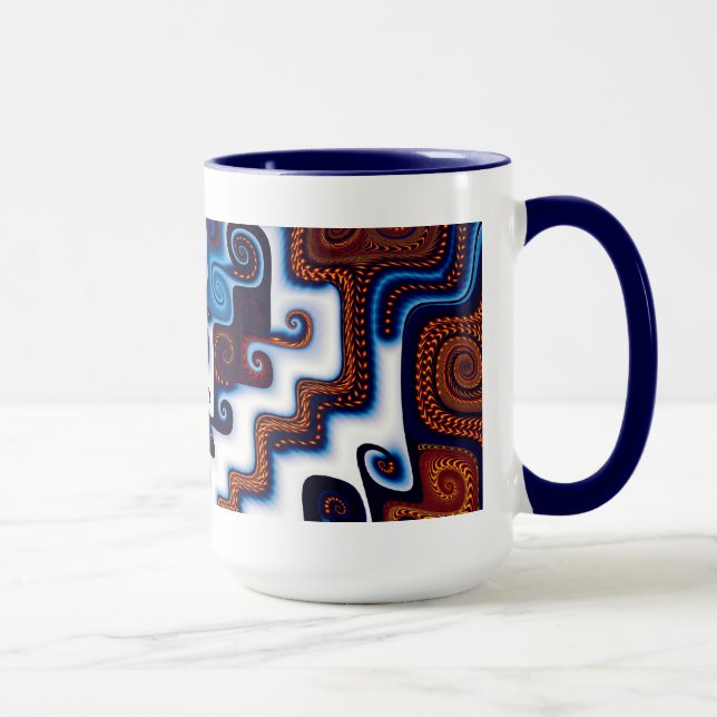 Caneca Courtyard na neve (Direita)