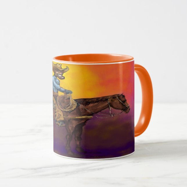 Caneca Cowboy (Frente Esquerda)