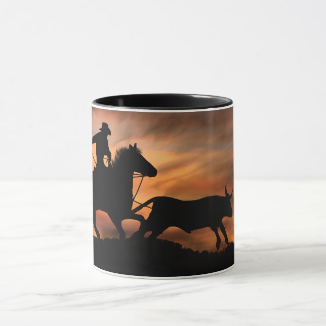 Caneca Cowboy e Steer Roping no Sunset (Centro)