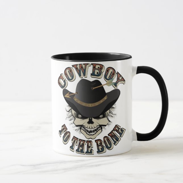 Caneca Cowboy Skull (Direita)