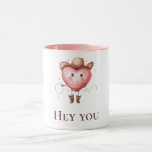 Caneca Cowgirl Heart, Ei, você cita