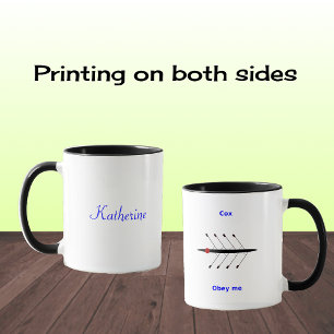 Caneca Cox de enfileiramento conhecido feito sob
