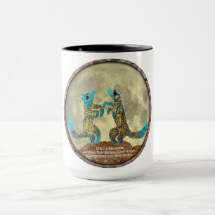 Caneca Coyote Crooners Cantando Novo México Canções De Am