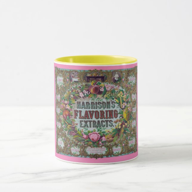 Caneca Cozinha de extrato floral de fruta vitoriana (Centro)