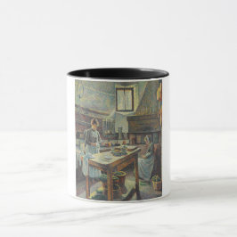 Caneca Cozinha Francesa Vintage