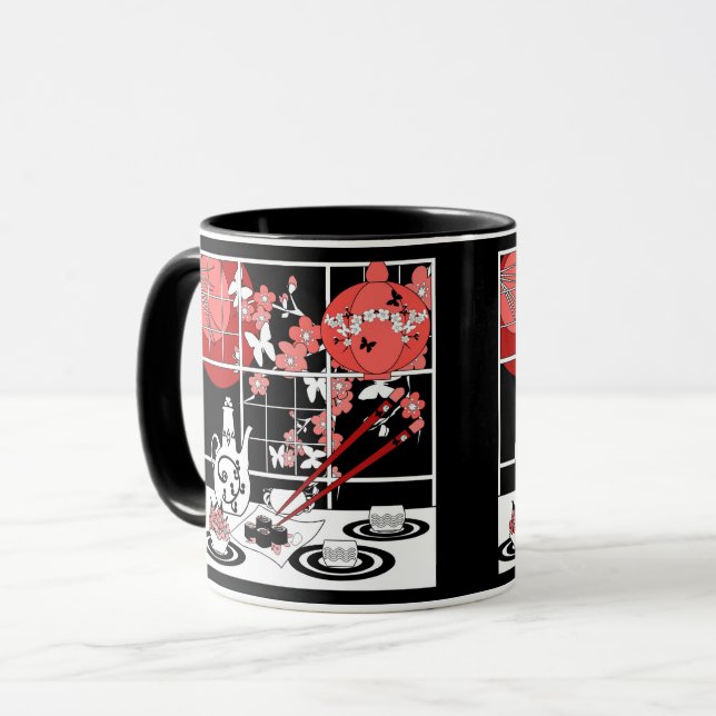 Caneca Cozinha japonesa (Frente Esquerda)