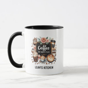 Caneca ☕Cozinha Personalizada Cafecore Café Coffee Lugar 