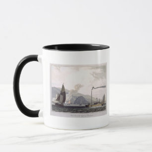 Caneca Cozinhe o barco no Clyde perto de Dumbarton, 'de