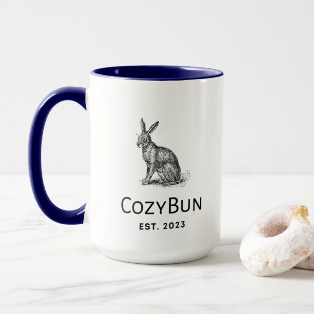 Caneca Cozy Bun Mug (Com Donut)