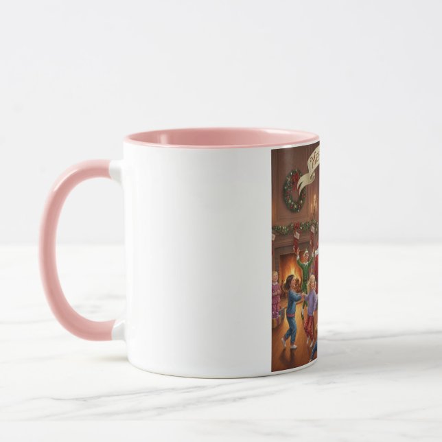 Caneca Cozy Holiday Illustration (Esquerda)