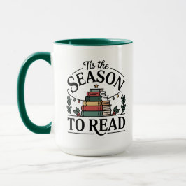 Caneca Cozy Holiday Reading Stack