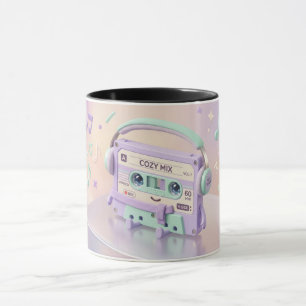 Caneca Cozy Mix 🎧☕