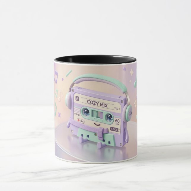 Caneca Cozy Mix 🎧☕ (Centro)