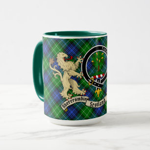 Caneca Crachá Abercrombie e Tartan Personalizados