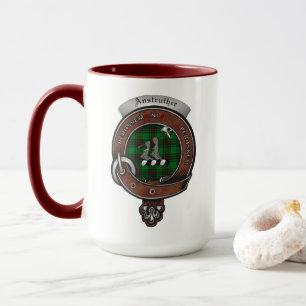 Caneca Crachá Anstruther Clan Combo 15oz Mug