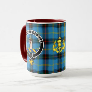 Caneca Crachá Bell Clan & Tartan