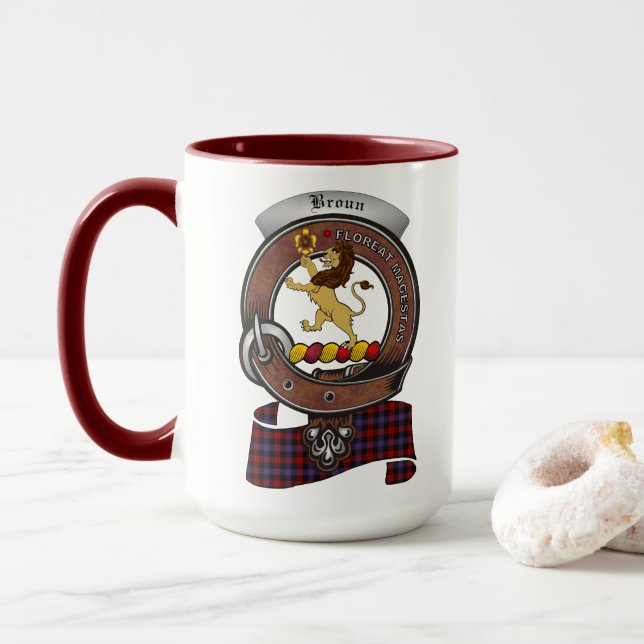 Caneca Crachá Brown/Broun Clan Combo 15oz Mug (Com Donut)