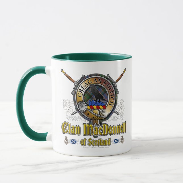 Caneca Crachá Clan MacDonnell (Esquerda)