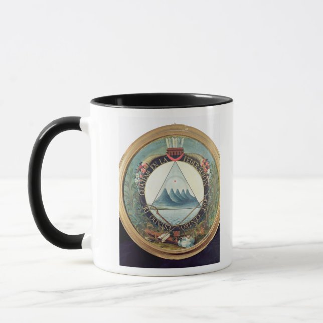 Caneca Crachá da federação de Guatemala (Esquerda)