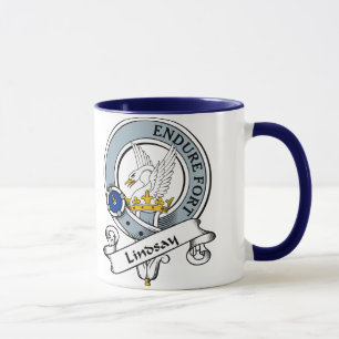 Caneca Crachá do clã de Lindsay