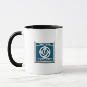 Caneca Crachá e logotipo Britânico Leyland