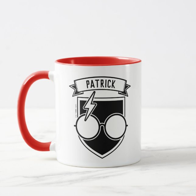 Caneca Crachá HARRY POTTER™ Personalizado (Esquerda)