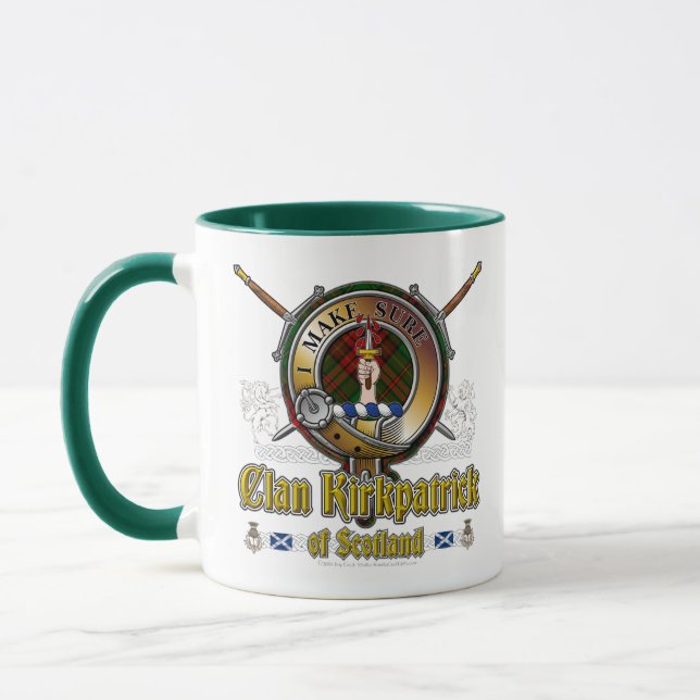 Caneca Crachá Kirkpatrick Clan (Esquerda)