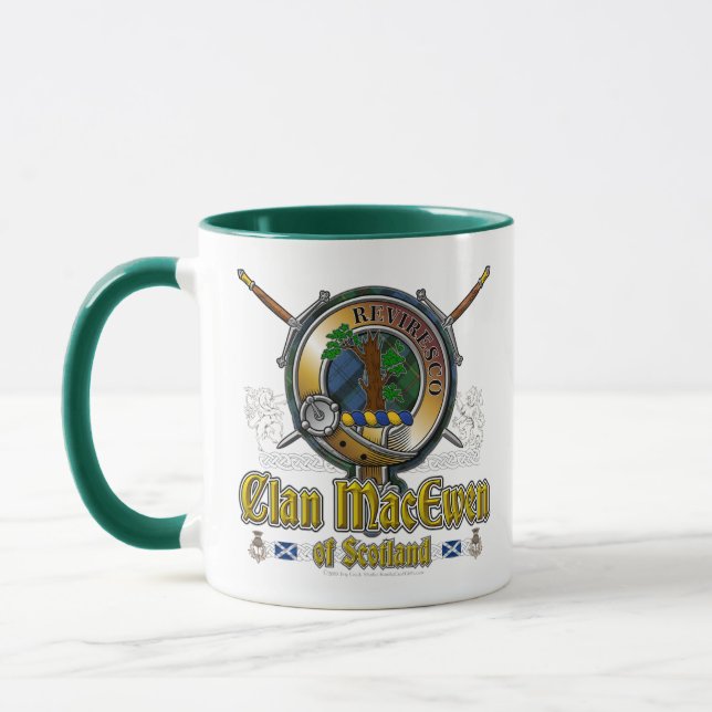 Caneca Crachá MacEwen Clan (Esquerda)