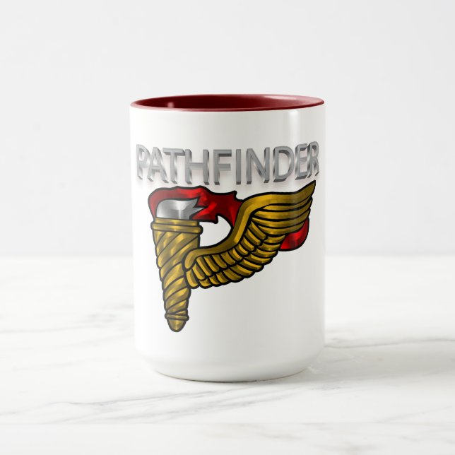 Caneca Crachá Pathfinder - Vermelho "Pathfinder" (Centro)