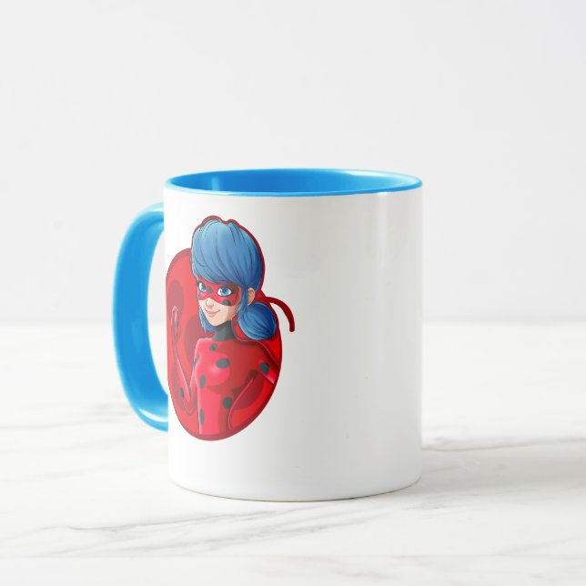 Caneca LadyBug Miraculous.