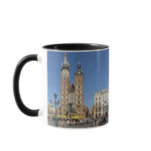 Cracóvia Polônia Panorâmica Mug