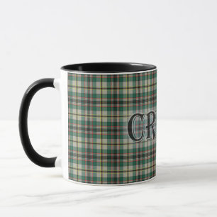 Caneca Craig Tartan com o Sobrenome