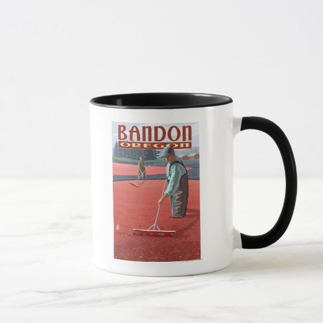 Caneca Cranberry Bogs Harvest - Bandon, Oregon (Direita)