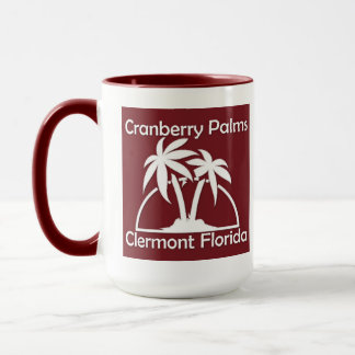 Caneca Cranberry Palms Café Mug
