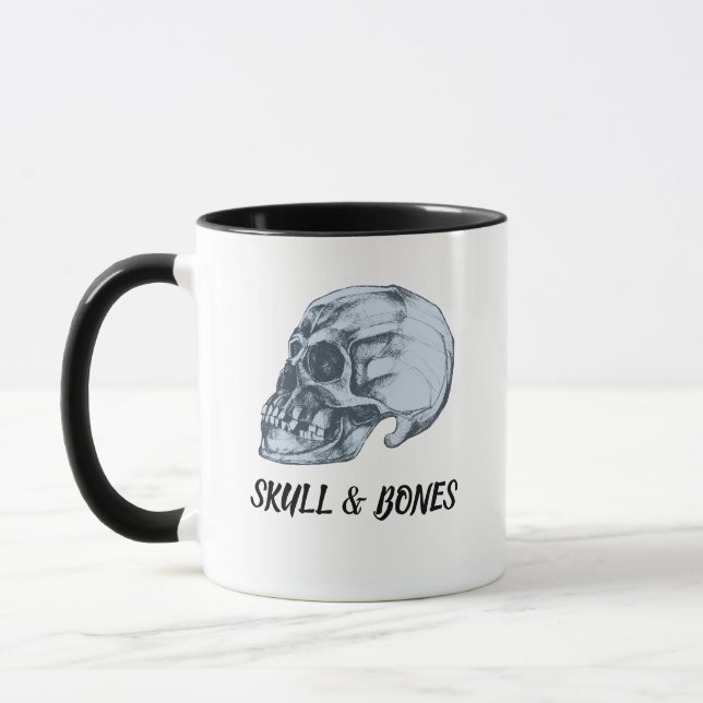 Caneca Cranio Assustador para o Halloween (Esquerda)