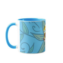 Crânio De Açúcar Com Mug Cruzado