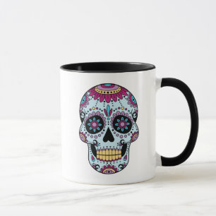 Caneca Crânio do açúcar (Diâmetro de los Muertos)