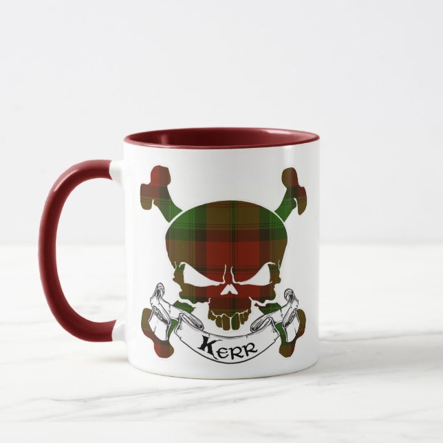 Caneca Crânio do Tartan de Kerr (Esquerda)