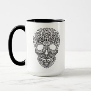 Caneca Crânio humano inspirado