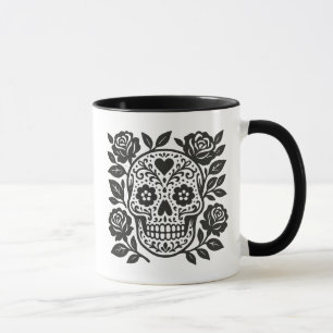 Caneca Crânio mexicano