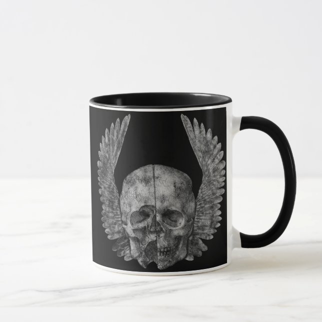 Caneca Crânio voado (Direita)