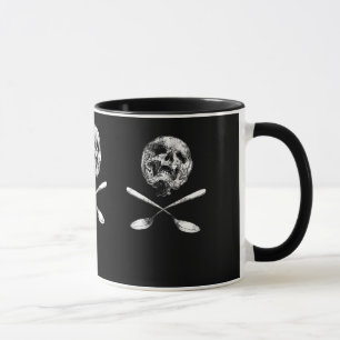 Caneca Crânios e colheres