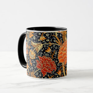 Caneca Cray, famoso padrão de William Morris,