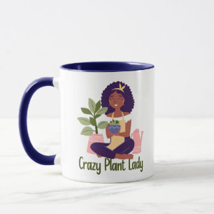Caneca Crazy Plant Lady Mug