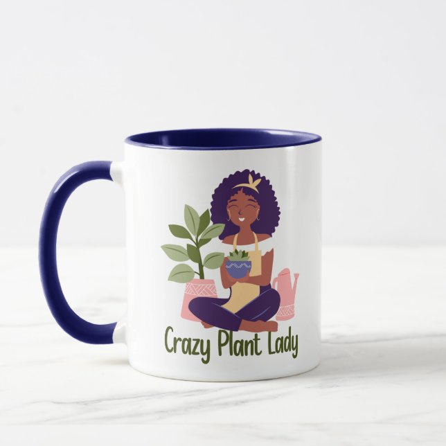 Caneca Crazy Plant Lady Mug (Esquerda)