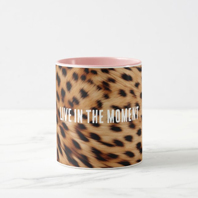 Caneca Cream Brown Leopardo Print (Centro)