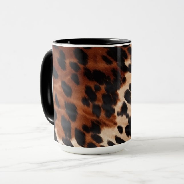Caneca Cream Castanho Negro (Frente Esquerda)